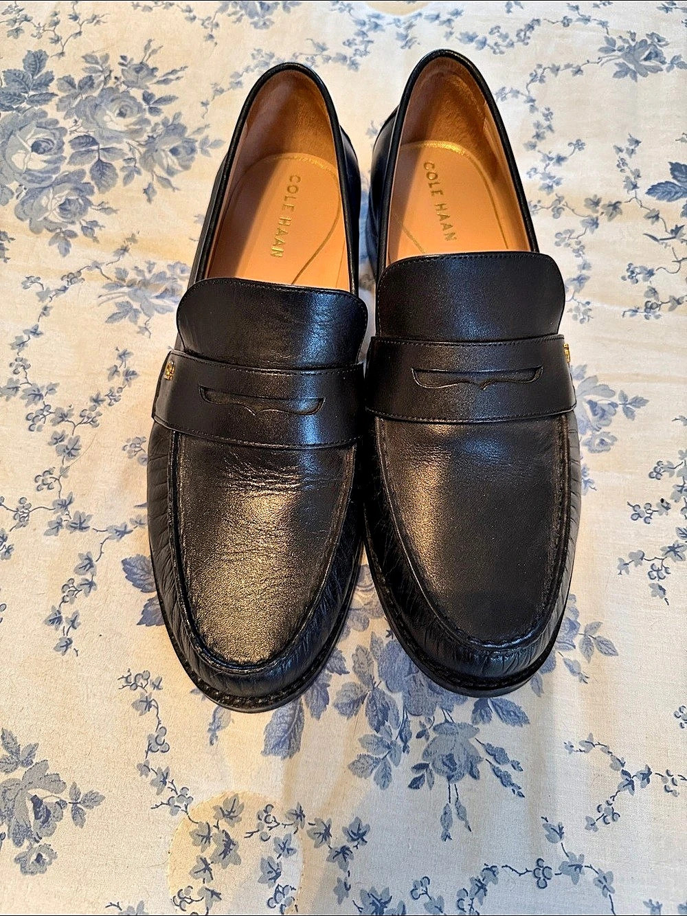 Cole Haan Grand 360 Black Leather Loafers